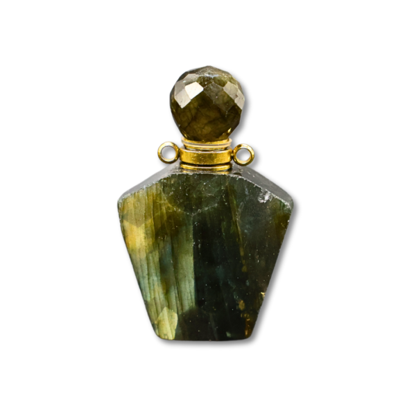 Labradorite Crystal Bottle